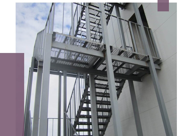 Монтаж пожарных лестниц в Нижнекамске от 7706 руб.