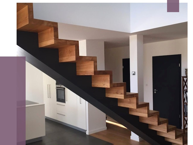 Изготовление деревянных лестниц в Нижнекамске от 86182 руб. | ПРОЛЁТ-Нжм