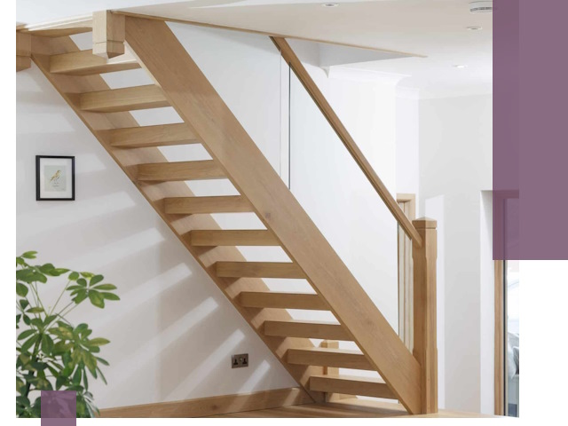 Изготовление деревянных лестниц под ключ в Нижнекамске для дома