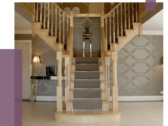 Монтаж деревянных лестниц в Нижнекамске от 7554 руб. 