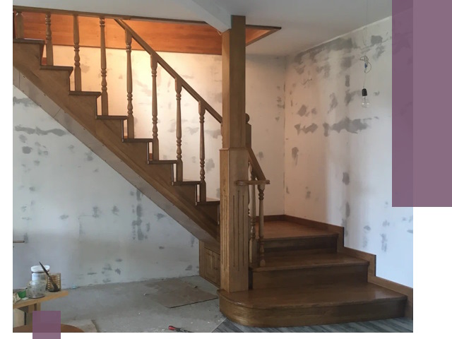 Ремонт деревянных лестниц в Нижнекамске: быстро и качественно