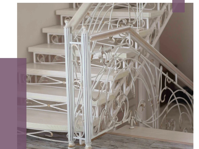 Изготовление кованых лестниц на заказ в Нижнекамске от 86182 руб. | ПРОЛЁТ-Нжм