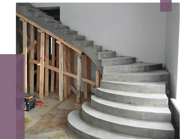 Изготовление бетонных лестниц под ключ в Нижнекамске от 19771 руб. | ПРОЛЁТ-Нжм