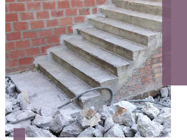 Демонтаж бетонных лестниц в Нижнекамске: быстро и безопасно