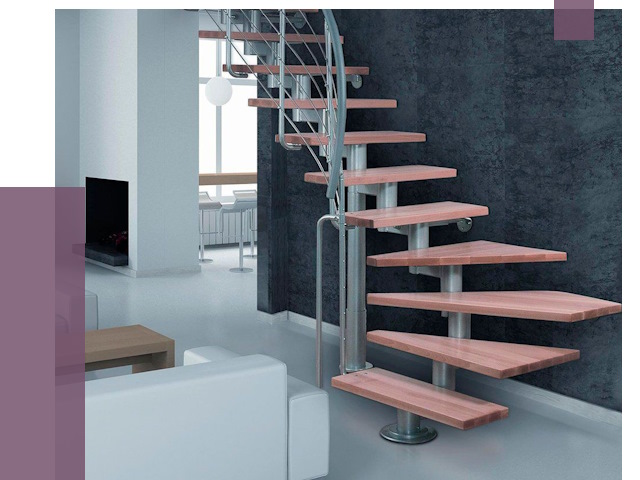 Модульные лестницы в Нижнекамске от 16729 руб. — купить в ПРОЛЁТ-Нжм