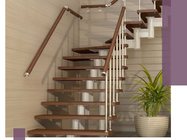 Изготовление модульных лестниц под ключ в Нижнекамске