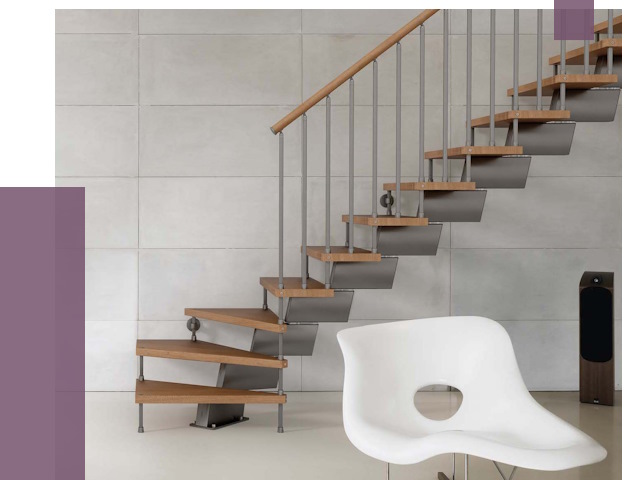 Монтаж модульных лестниц в Нижнекамске от 6286 руб. 