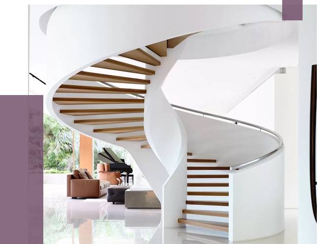 Винтовые лестницы в Нижнекамске под ключ от 48160 руб. | ПРОЛЁТ-Нжм