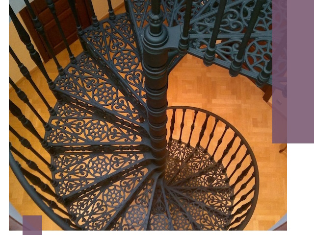 Винтовые лестницы под ключ в Нижнекамске: производство и монтаж