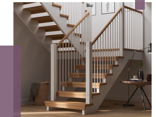 Маршевые лестницы в Нижнекамске от 37768 руб. — монтаж | ПРОЛЁТ-Нжм