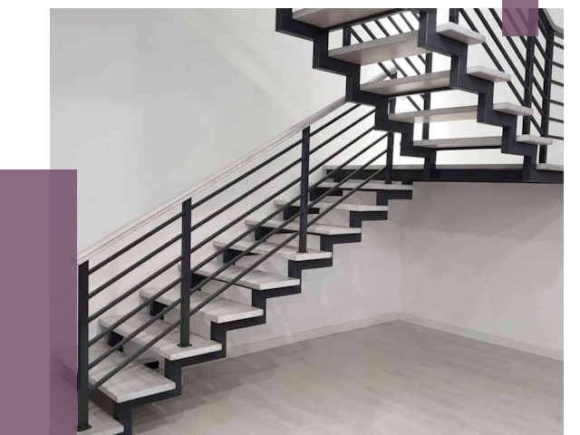 Лестницы на металлокаркасе под ключ в Нижнекамске от 12674 руб. | ПРОЛЁТ-Нжм