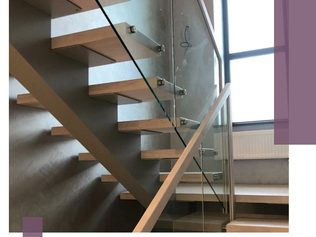 Изготовление лестниц на монокосоуре в Нижнекамске с монтажом и гарантией