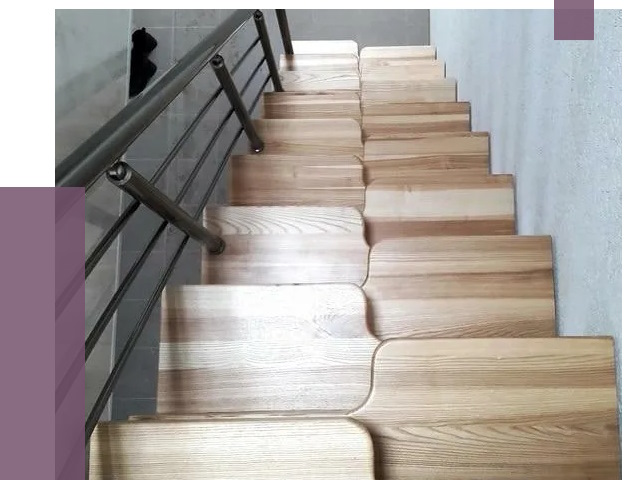 Лестницы гусиный шаг в Нижнекамске от 12927 руб. под ключ | ПРОЛЁТ-Нжм