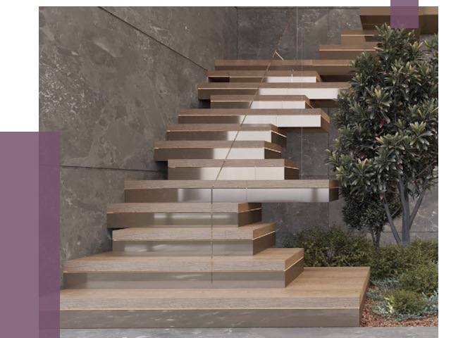 Современные лестницы в Нижнекамске от 13688 руб. | ПРОЛЁТ-Нжм