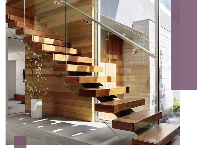 Современные лестницы на заказ в Нижнекамске — изготовление и монтаж