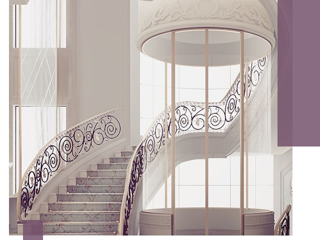 Элитные лестницы на заказ высокого класса в Нижнекамске