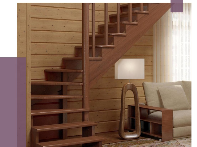 Лестницы эконом класса в Нижнекамске от 18098 руб. бюджетные решения