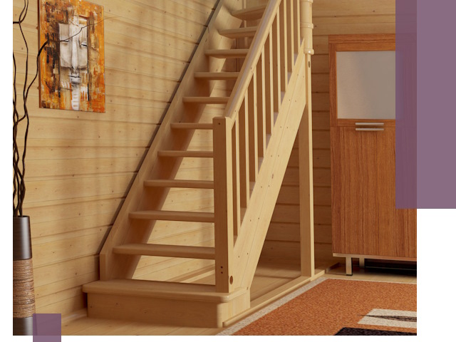 Лестницы эконом класса под ключ в Нижнекамске — недорого и быстро