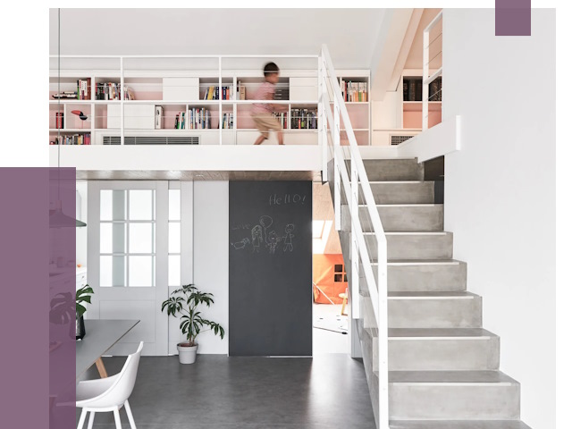 Лестницы для двухуровневой квартиры в Нижнекамске от 174898 руб. | ПРОЛЁТ-Нжм