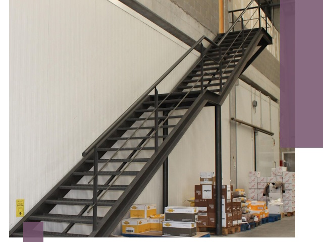 Лестницы для производства в Нижнекамске — изготовление и монтаж
