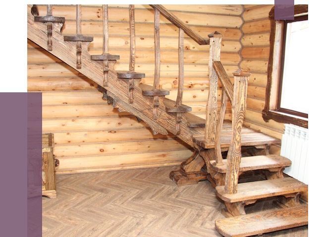 Лестницы в баню в Нижнекамске от 18960 руб. — изготовление | ПРОЛЁТ-Нжм