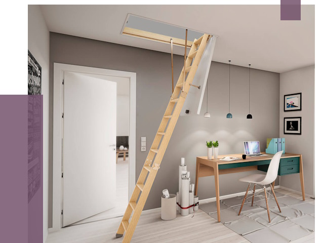 Чердачные лестницы в Нижнекамске — от 14448 руб. | ПРОЛЁТ-Нжм