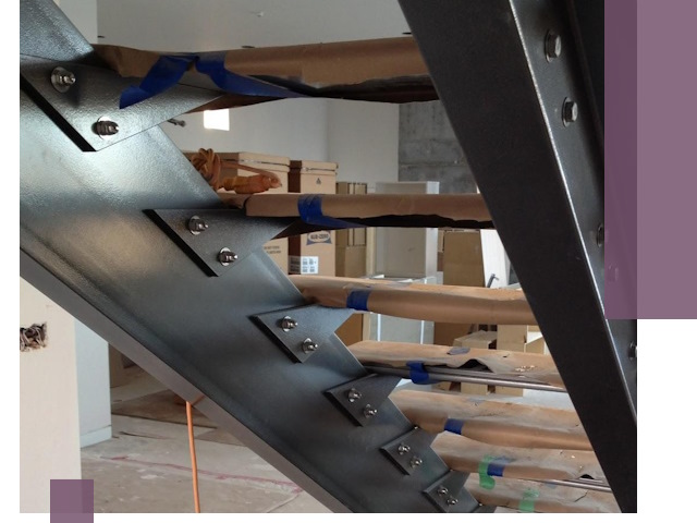 Усиление лестничных конструкций и усиление опор в Нижнекамске