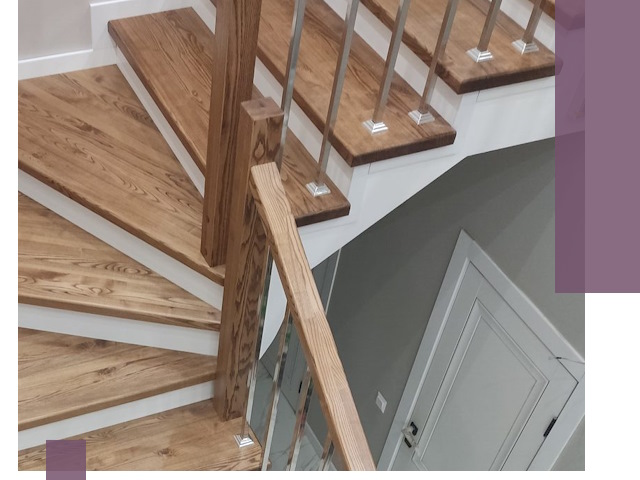 Обшивка металлических лестниц под ключ в Нижнекамске