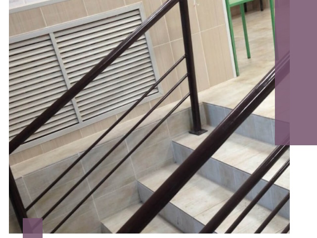 Изготовление перил из металла под ключ в Нижнекамске