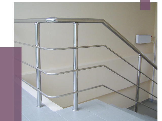 Алюминиевые перила в Нижнекамске от 6286 руб. под ключ | ПРОЛЁТ-Нжм