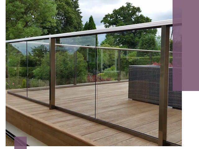 Алюминиевые перила на заказ в Нижнекамске — монтаж и гарантия