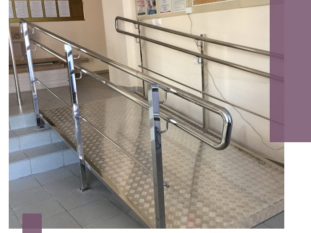 Перила для инвалидов в Нижнекамске — надежные поручни и ограждения