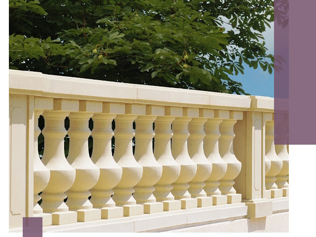 Установка балюстрады в Нижнекамске: изготовление и монтаж под ключ