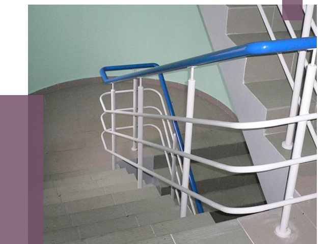 Перила в подъезде в Нижнекамске — установка и замена от 7351 руб. | ПРОЛЁТ-Нжм