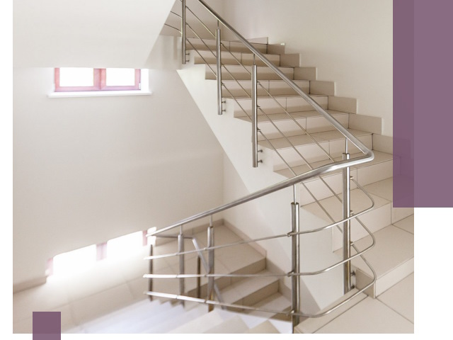 Установка и замена перил в подъезде в Нижнекамске