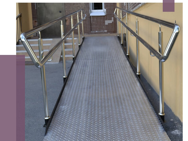 Пандусы в Нижнекамске от 12167 руб. — установка для инвалидов | ПРОЛЁТ-Нжм