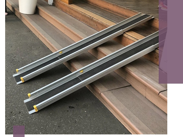 Телескопические пандусы под ключ в Нижнекамске — изготовление и монтаж