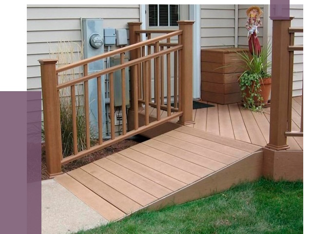 Пандус на крыльцо в Нижнекамске под ключ от 7706 руб. 