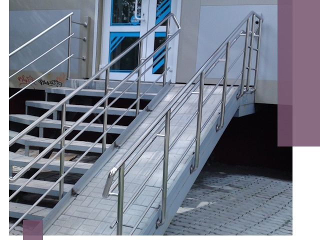 Пандус на крыльцо под ключ в Нижнекамске: монтаж и изготовление