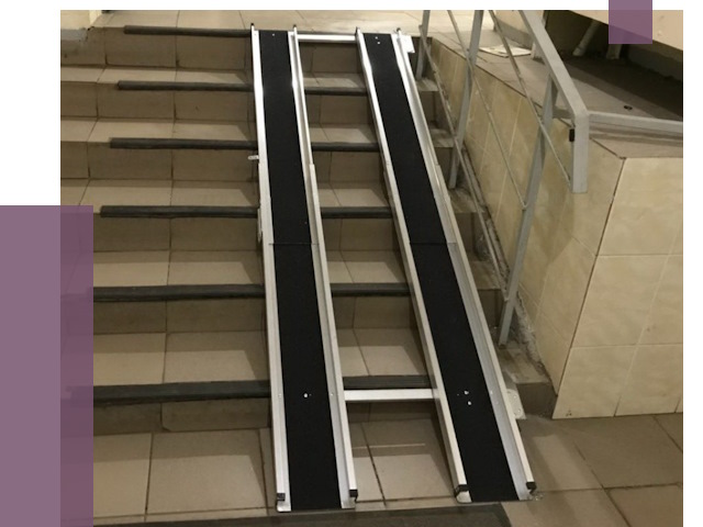 Установка пандуса в подъезд в Нижнекамске от 7908 руб. под ключ | ПРОЛЁТ-Нжм