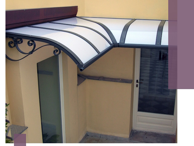 Монтаж козырьков любой сложности в Нижнекамске под ключ