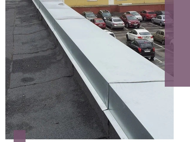 Изготовление парапетов из металла и нержавейки в Нижнекамске