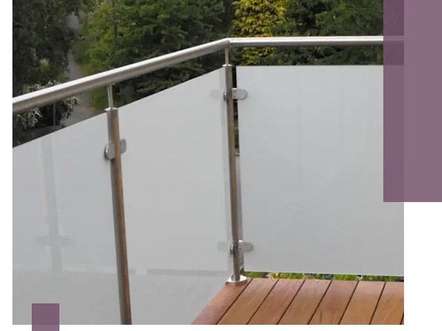 Алюминиевые парапеты для балконов и террас в Нижнекамске