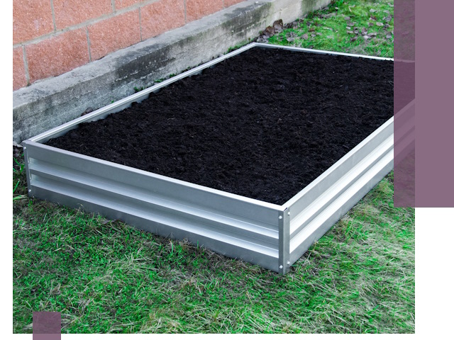 Металлические бордюры для грядок в Нижнекамске: прочность и аккуратность