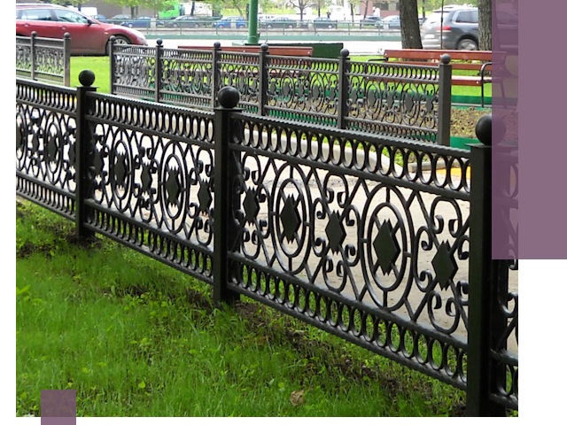 Секционные газонные ограждения под ключ в Нижнекамске