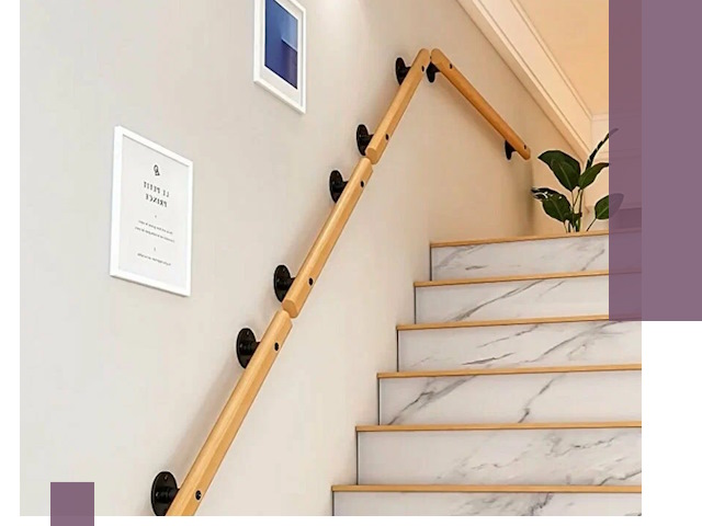 Поручни металлические и деревянные под ключ в Нижнекамске