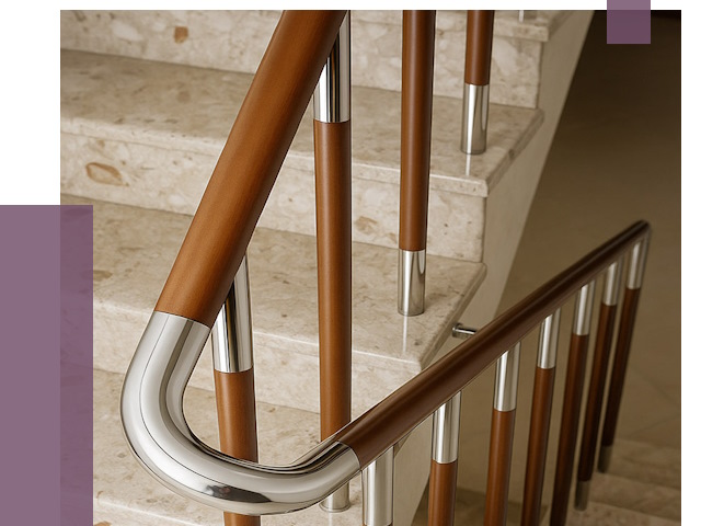 Монтаж поручней в Нижнекамске от 9632 руб. монтаж под ключ | ПРОЛЁТ-Нжм