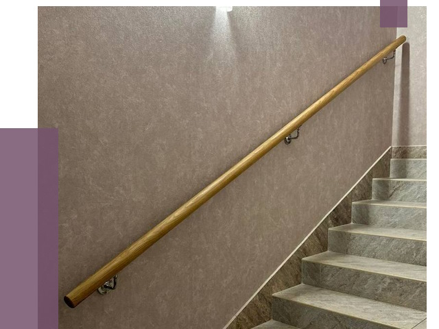 Пристенные поручни в Нижнекамске под ключ от 3904 руб. 