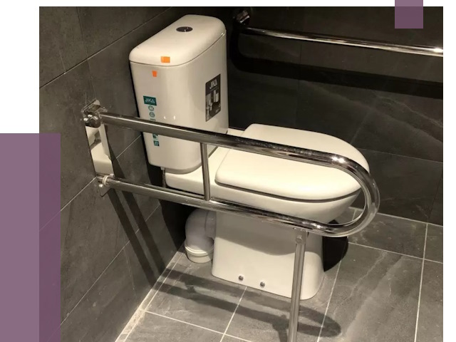 Поручни для санузлов в Нижнекамске от 4258 руб.  | ПРОЛЁТ-Нжм